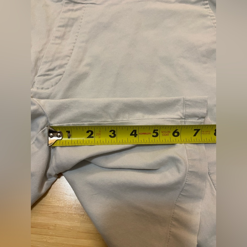 Peter Millar Shorts Mens 38 Beige Tan Chino 7” Classic Fit Lightweight - Picture 4 of 5